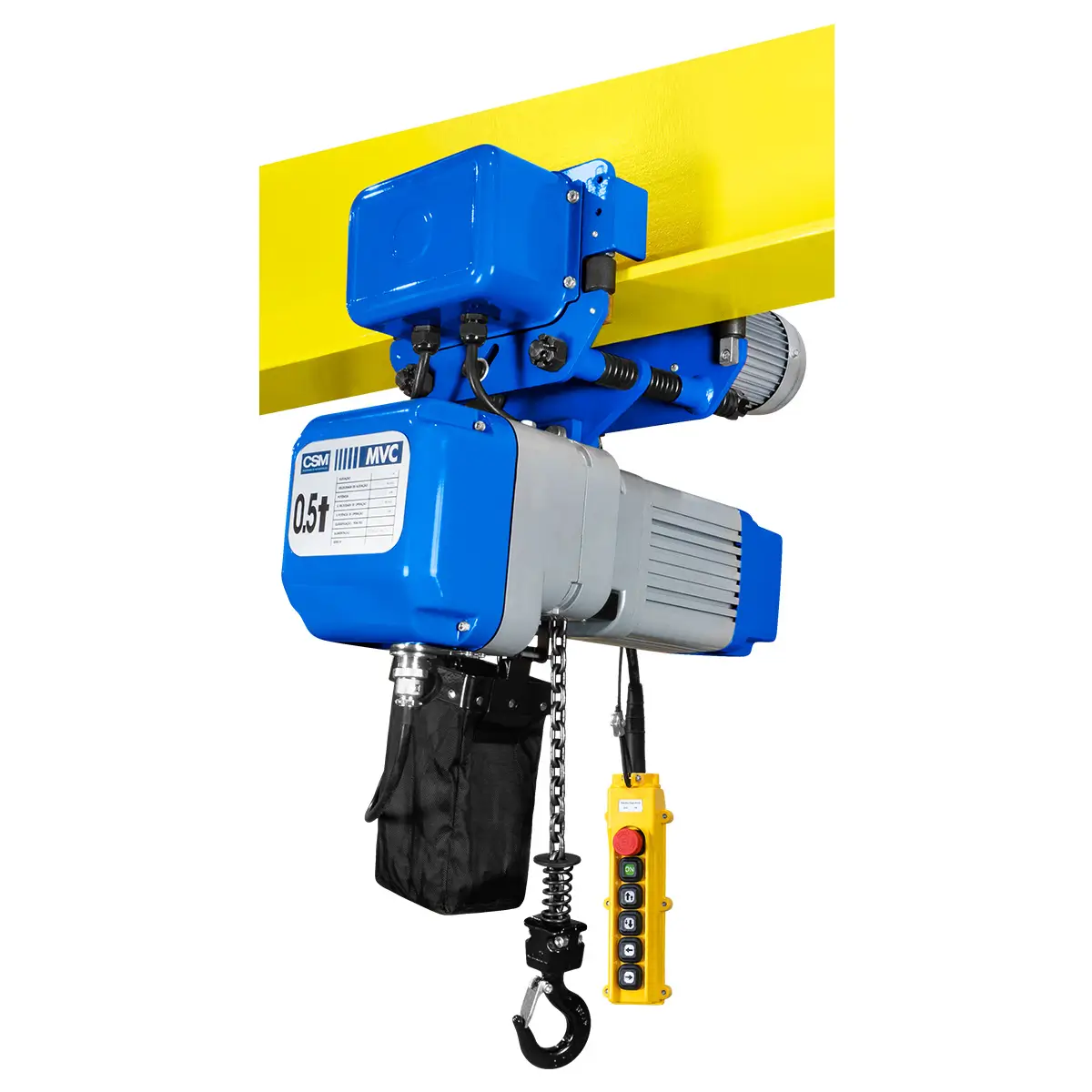 Talha Elétrica MVC 0,5T Com Trole CSM