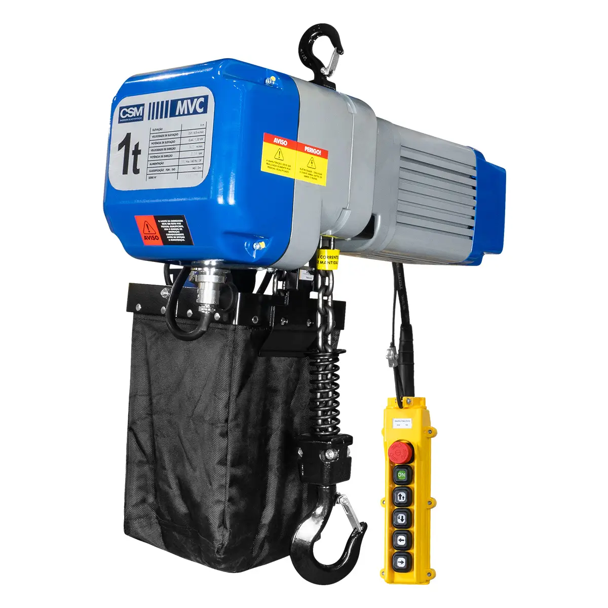 Talha Elétrica MVC 1T Sem Trole CSM