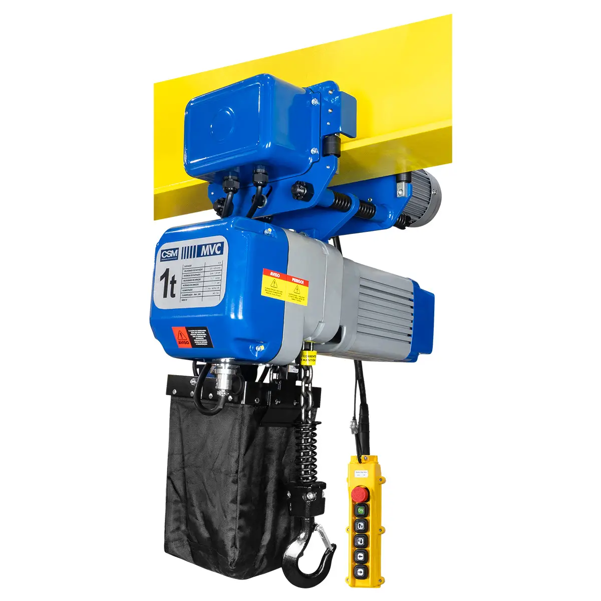 Talha Elétrica MVC 1T Com Trole CSM